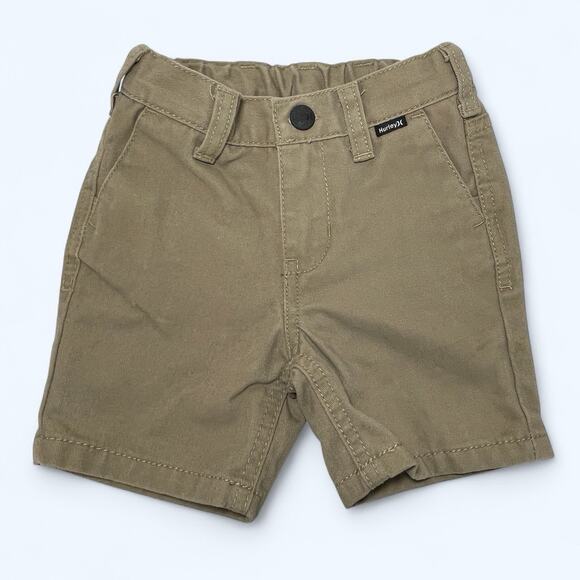 Hurley Toddler Khaki Shorts size 18 months - Picture 1 of 4